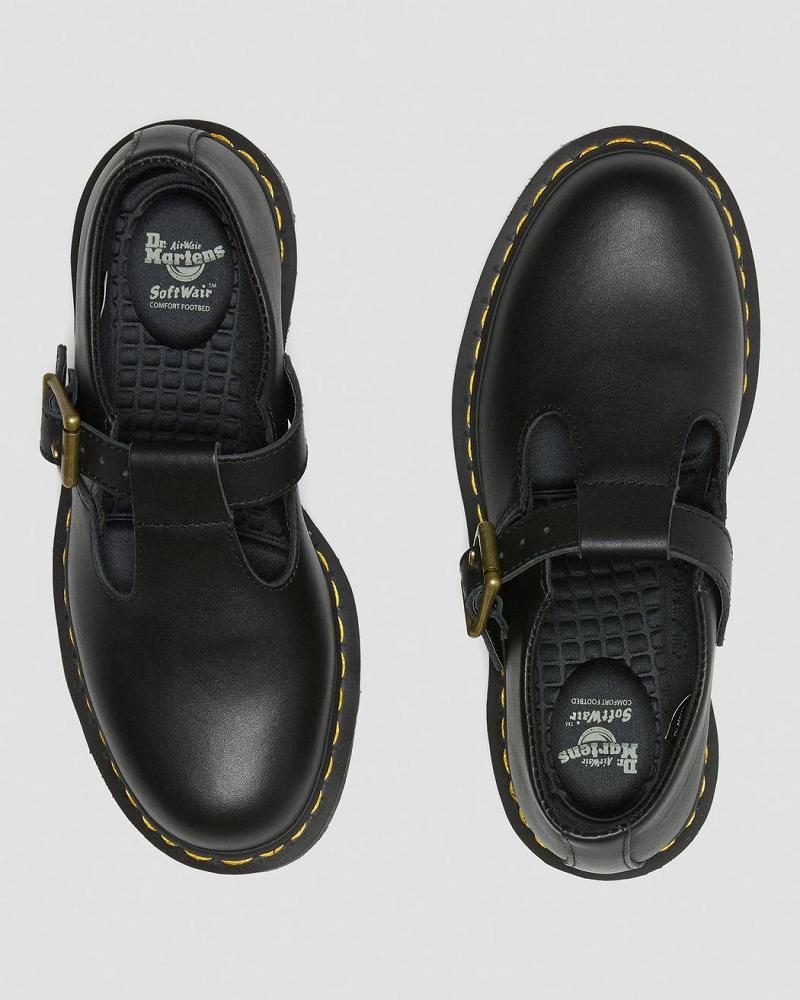 Dr Martens Polley Slip Resistant Mary Jane Schoenen Dames Zwart | NL 455MQZ